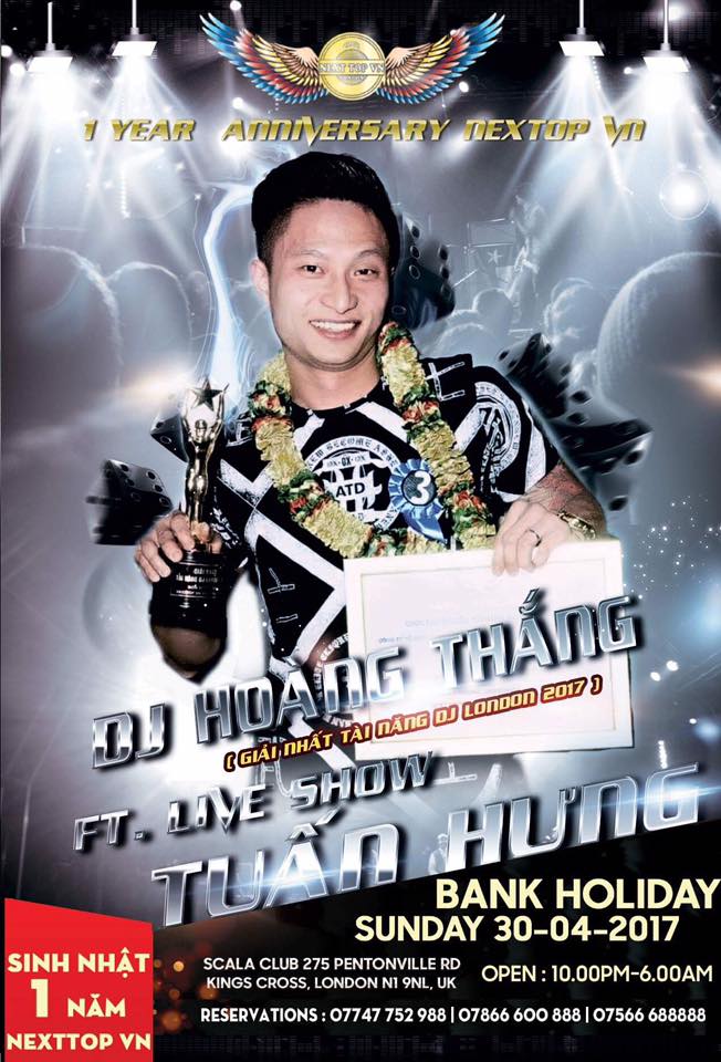DJ Hoàng Thắng - 1 year anniversary Nexttop Vn